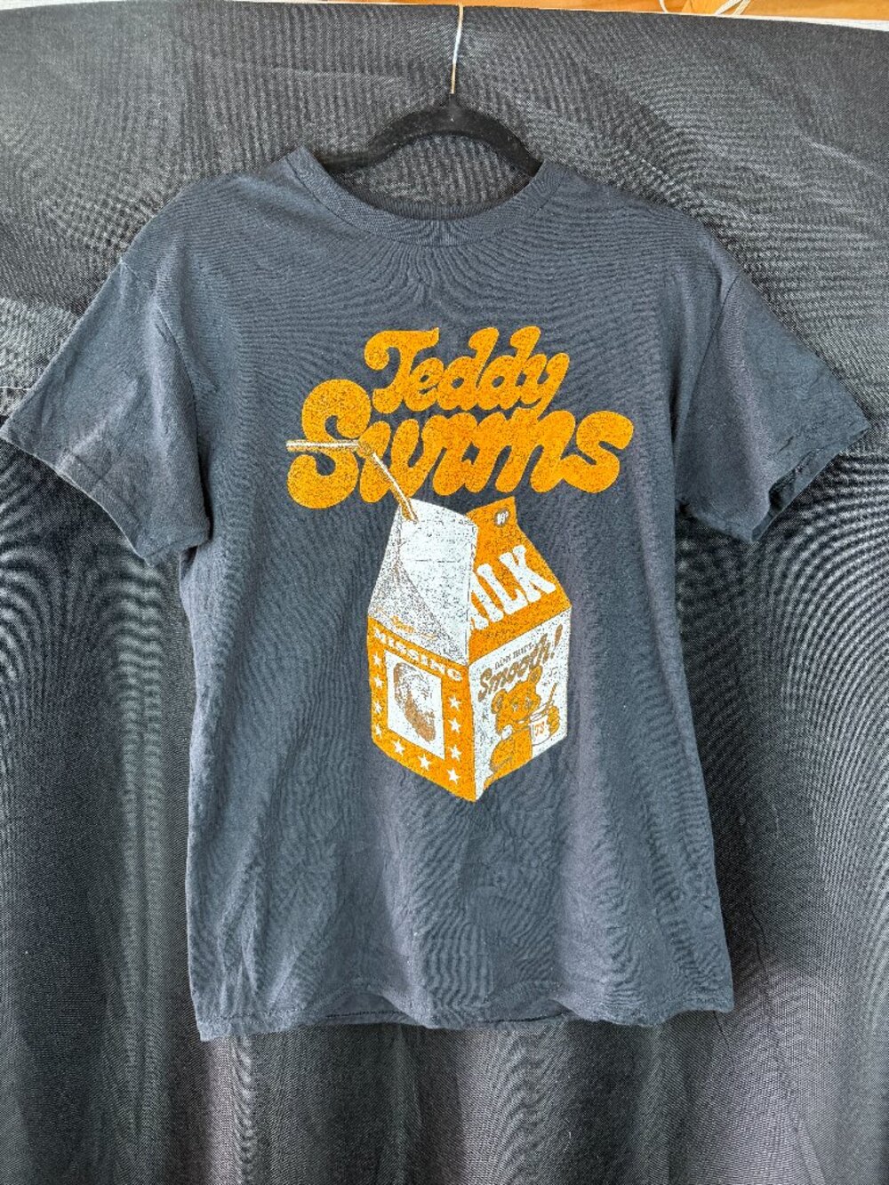 Teddy Swims Milk Carton 2025 Tour Graphic T-Shirt (Size M)